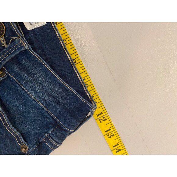 Mudd Jeans Pants Womens High-Rise Distressed Jegging Dark Denim Size 1 - Picture 10 of 10